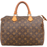 Louis Vuitton Monogram Canvas Speedy 30 Handbag