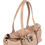 Miu Miu Vitello Lux Leather Satchel Shoulder Bag