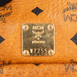 MCM Monogram Visetos Boston Pocket Handbag