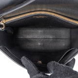 Salvatore Ferragamo Pebbled Leather Gancini Flap Crossbody Bag