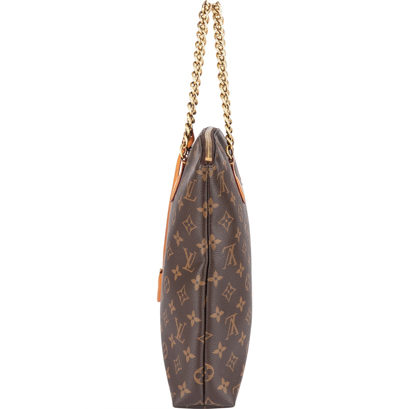 Louis Vuitton Limited Monogram Canvas Lockit Chain MM Handbag - vintageandkickz