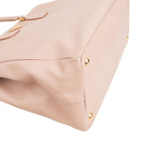 Prada Pink Saffiano Leather Galleria Tote Handbag