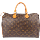 Louis Vuitton Monogram Canvas Speedy 35 Handbag