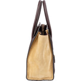 Céline Python Leather Tricolor Luggage Tote Handbag
