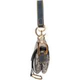 Christian Dior Oblique Trotter Monogram Canvas Saddle Shoulder Bag