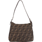 Fendi FF Monogram Baguette Buckle Shoulder Bag - vintageandkickz