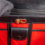 Gucci Black Leather Vintage G Turnlock Flap Handbag