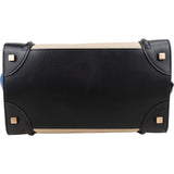Céline Tricolor Leather Luggage Handbag