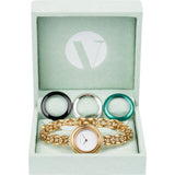 Gucci Gold Tone Change Bezel 11/12.2 Bangle Woman Watch