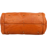 Chloé Cognac Grained Leather Paddington Satchel Handbag