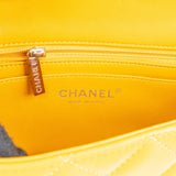 Chanel Quilted Lambskin Palladium Mini Rectangular Single Flap Crossbody Bag
