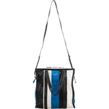 Balenciaga Tricolor Leather Bazar Tote Crossbody Handbag