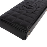 Chanel Quilted Lambskin Chocolate Bar Flap Shoulder Bag