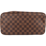 Louis Vuitton Monogram Damier Ebene Neverfull MM Shoulder Bag