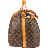 Louis Vuitton Monogram Canvas Keepall 60 Bandoulière Travel Bag