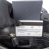 Prada Black Vitello Box Leather Handbag