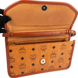 MCM Monogram Visetos Flap Crossbody Bag