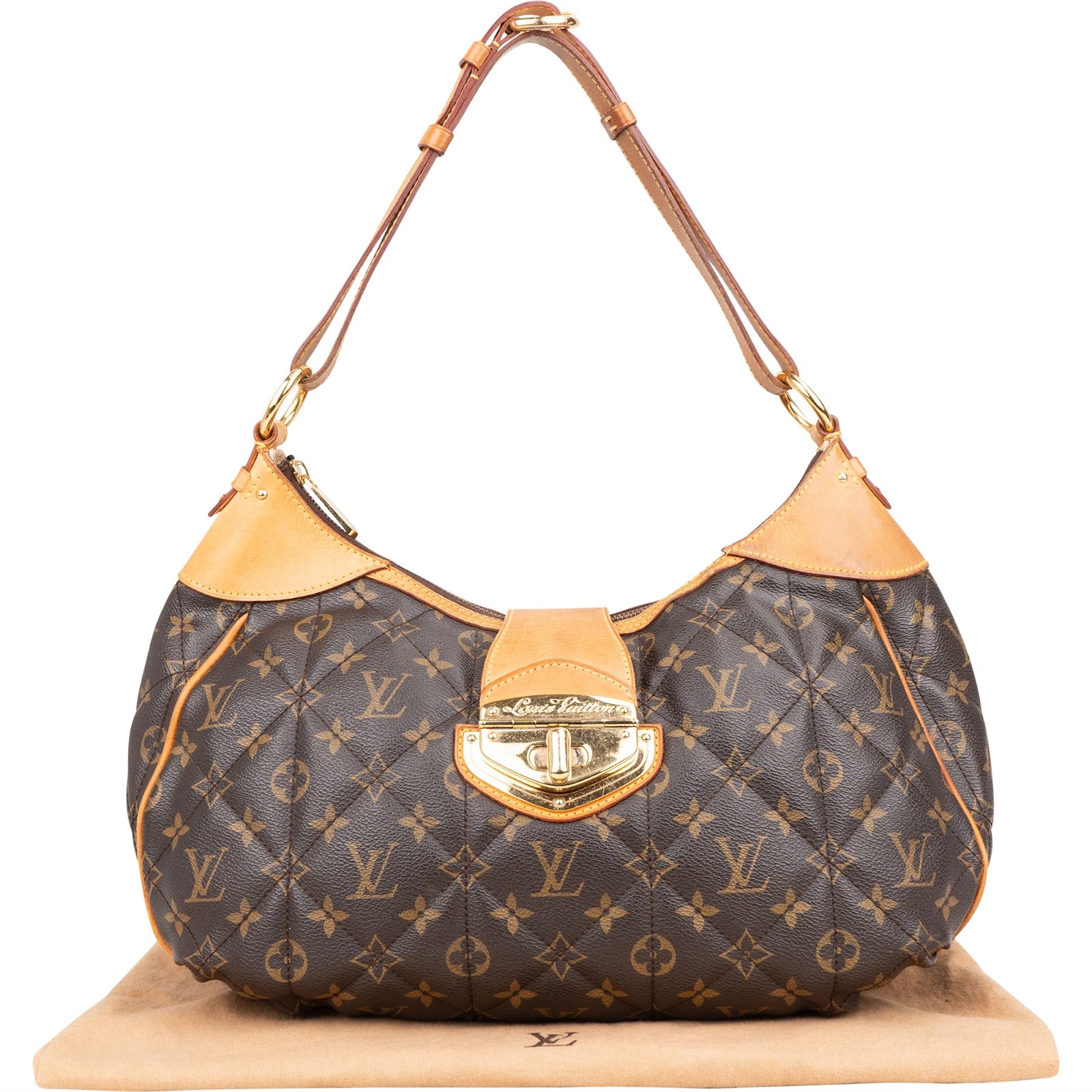 Louis Vuitton Monogram Canvas Etoile City GM Shoulder Bag - vintageandkickz