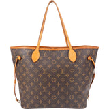 Louis Vuitton Monogram Canvas Neverfull MM Shoulder Bag