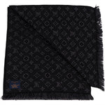 [🔄️B06 / F35] Louis Vuitton Silk Monogram Logomania Tuch Scarf - vintageandkickz