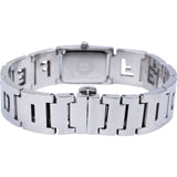 Fendi Silver Tone Orologi Chain Emblem Mania 3150L Woman Watch