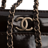 Chanel Mini Patent Leather Frame Shoulder Bag