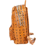 MCM Monogram Visetos Stark Studded Backpack