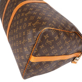 Louis Vuitton Monogram Canvas Keepall 55 Bandoulière Travel Bag