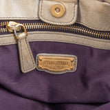 Miu Miu Vitello Lux Satchel Leather Handbag
