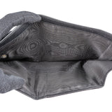 Prada Black Saffiano Leather Triangle Emblem Wallet