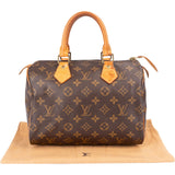 Louis Vuitton Monogram Canvas Speedy 25 Handbag