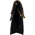 Chanel Quilted Lambskin 24K Gold Single Flap Shoulder Bag - vintageandkickz