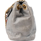 Prada Vitello Antic Leather Flap Crossbody Bag