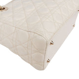 Christian Dior Quilted Leather Cannage Lady Dior Handbag