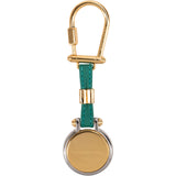 Gucci Monogram Vintage GG Emblem Stone Keychain Key Holder