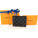 Louis Vuitton Monogram Damier Graphite Canvas Slender Multiple Wallet N62663