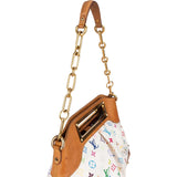 Louis Vuitton Monogram Murakami Multicolor Canvas Judy Shoulder Bag - vintageandkickz