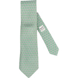 Hermès Silk Pattern Krawatte Tie