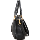 Chloé Grained Calfskin Marcie Small Satchel Handbag