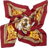 Hermès Etriers Silk Carre 90 Scarf Tuch