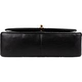 Chanel Quilted Lambskin Medium 24K Diana Gold Single Flap Crossbody Bag