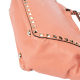 Valentino Garavani Leather Rockstud Handbag