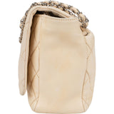 Chanel Quilted Lambskin Maxi Single Flap Crossbody Bag