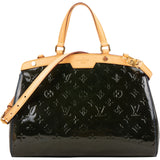 Louis Vuitton Monogram Vernis Leather Amarante Brea MM Handbag
