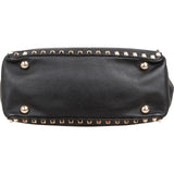 Valentino Garavani Leather Rockstud Small Tote Shopper Handbag