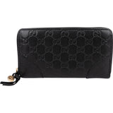 Gucci Guccissima Leather Zip Around Wallet