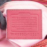 [🔄️B07 / F41] Coach Monogram Signature Canvas Pleated Hobo Shoulder Bag - vintageandkickz