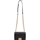 Chanel Quilted Calfskin Small Boy Single Flap Crossbody Bag