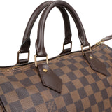 Louis Vuitton Monogram Damier Ebene Canvas Speedy 30 Handbag