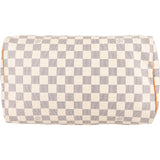 Louis Vuitton Monogram Damier Azur Speedy 30 Handbag